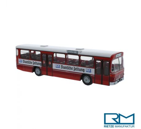 1/87 REITZE Mercedes O 305 Frecker Travel - Buersche Newspaper