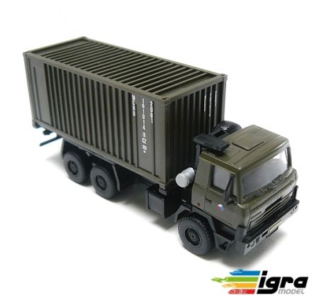 1/87 IGRA MODEL Tatra T815 - voj. s kontajnerom