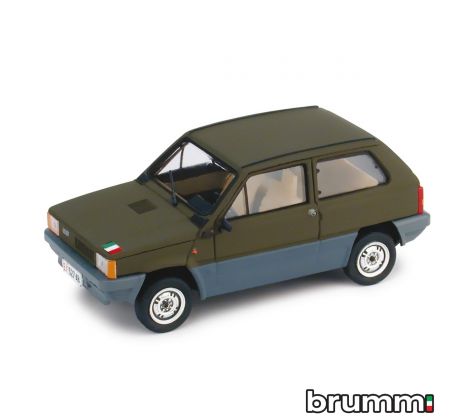 1/43 BRUMM FIAT PANDA45 1980 ESERCITO ITALIANO