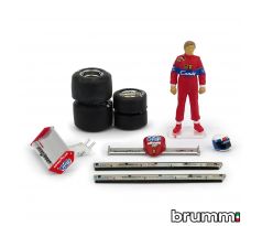 1/43 BRUMM DIDIER PIRONI 1982 + DOPLNKY