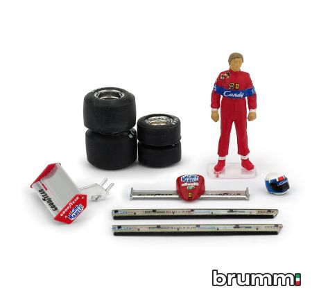 1/43 BRUMM DIDIER PIRONI 1982 + DOPLNKY