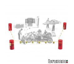 1/43 BRUMM SET PADDOCK ZÁBRANA