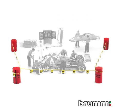 1/43 BRUMM SET PADDOCK ZÁBRANA