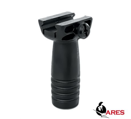 ARES Compact Vertical Fore Grip Black