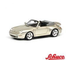 1/43 PORSCHE 911 (993) Turbo Cabriolet 1993 šedá metalíza