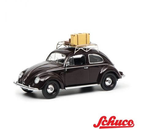 1/43 VW BEETLE "Brezekaefer Sommer '51" tmavá červená