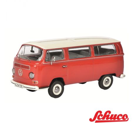 1/43 VW T2a BUS 1971 "Luxus Bus" červená/biela