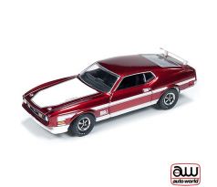 1/64 1971 FORD MUSTANG MACH 1 červený