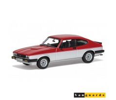 1/43 Ford Capri MK3 1.6 Calypso Červená/Strieborná