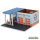 1/64 GREENLIGHT GULF VINTAGE GAS STATION