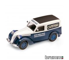 1/43 BRUMM FIAT 1100 FURGONE CAMPARI 1952