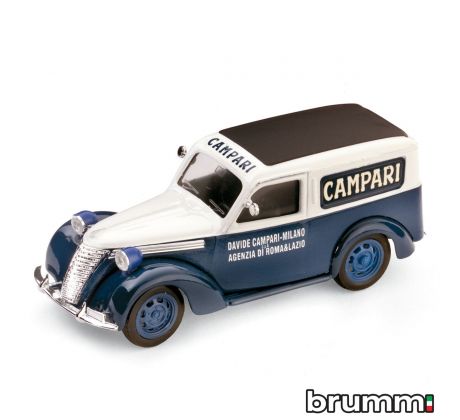 1/43 BRUMM FIAT 1100 FURGONE CAMPARI 1952