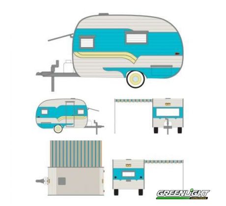 1/24 Catolac DeVille Travel Trailer 