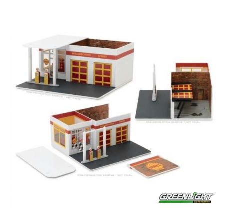 1/64 Vintage Gas Station - Shell Oil