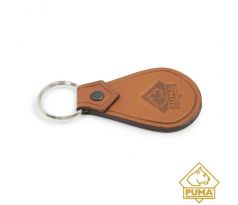 PUMA keychain made of leather