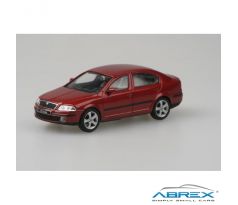 ABREX Škoda Octavia II (2004) 1:43 - Červená Flamenco Metalíza