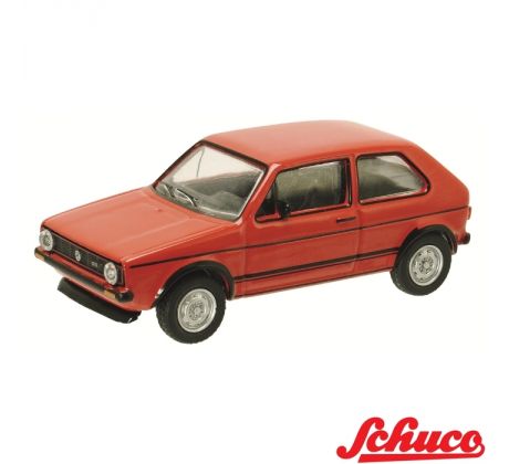 1/64 VW Golf GTI, červený