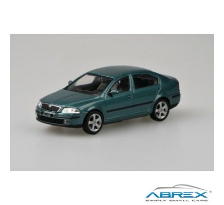 ABREX Škoda Octavia II (2004) 1:43 - Zelená Island Metalíza