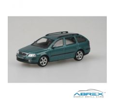 ABREX Škoda Octavia II Combi (2004) 1:43 - Zelená Island Metalíza