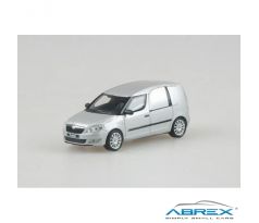 ABREX Škoda Roomster FL Praktik (2010) 1:43 - Stříbrná Brilliant Metalíza