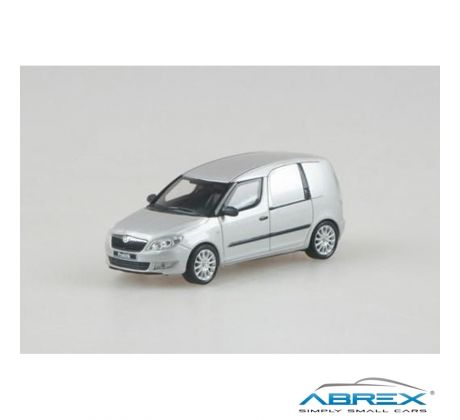 ABREX Škoda Roomster FL Praktik (2010) 1:43 - Stříbrná Brilliant Metalíza