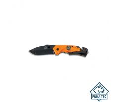 PUMA TEC one-hand rescue knife oranžová