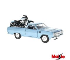 1/24 CHEVROLET EL CAMINO + HARLEY DAVIDSON 2007 XL 1200N