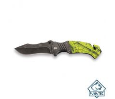 PUMA TEC one-hand rescue knife, camo