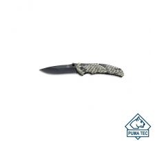 PUMA TEC one-hand knife Snakeskin design