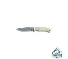 PUMA TEC damascus belt knife