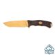 PUMA TEC belt knife, titanium coating, gold color