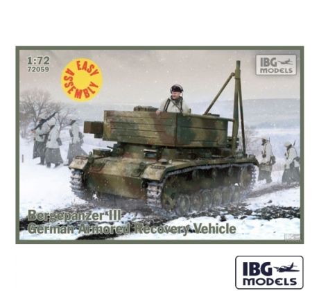 1/72 Bergepanzer III German Armored Recovery Vehicle