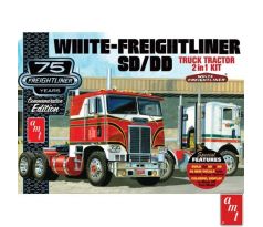 1/25 White Freightliner 2-in-1 SC/DD Cabover Tractor 75th Anniversary