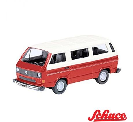 1/64 VW T3 Bus Red/White