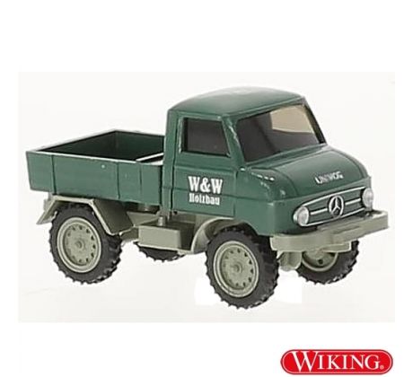 1/87 Mercedes Unimog U 411, W&W Holzbau