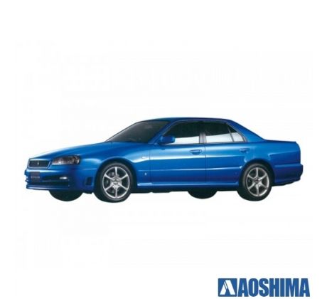 1/24 AOSHIMA NISSAN ER34 SKYLINE 25GT TURBO '01