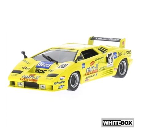1/43 WHITEBOX 1994 Lamborghini Countach 25th Anniversario Competizione