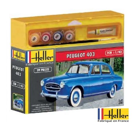 1/43 HELLER PEUGEOT 403 + farby