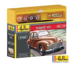 1/43 HELLER PEUGEOT 203 + farby