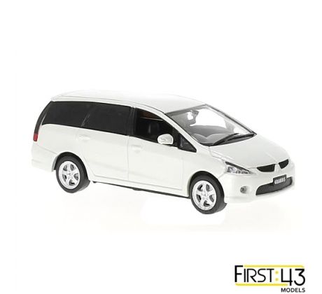 1/43 Mitsubishi Grandis, 2003, biela metalíza