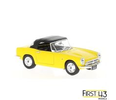 1/43 Honda S800, 1966, žltá