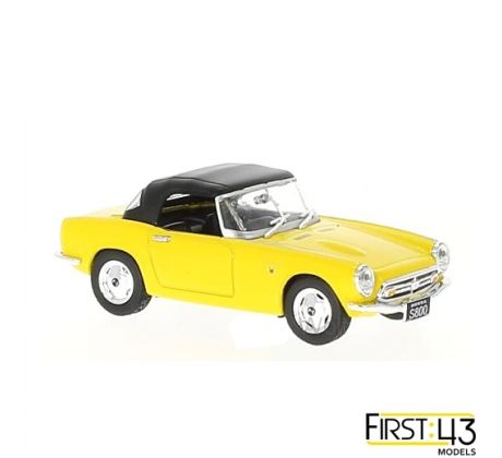 1/43 Honda S800, 1966, žltá