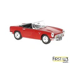 1/43 Honda S800, 1966, červená