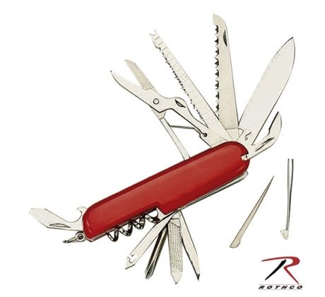 ROTHCO RED SWISS ARMY