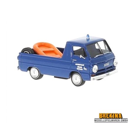 1/87 BREKINA Dodge A 100 Pick Up, Seepolizei Zürich (CH)