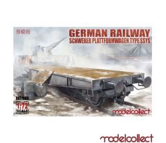 1/72 MODELCOLLECT German Railway Schwerer Plattformwagen Type ssys 1+1 pack