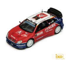 1/43 CITROEN XSARA WRC #1 S. LOEB-D. ELENA WINNER RALLY MONTE CARLO 2005 (IXO)