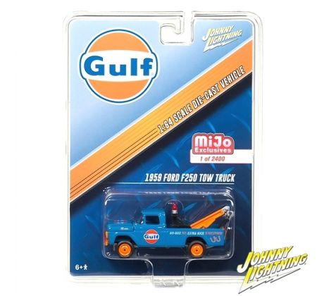 1/64 Ford F-250 "GULF" 1959 (JOHNNY LIGHTING)