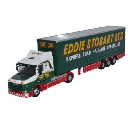 1/76 Scania T Cab Curtainside Trailer Stobart