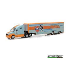 1/64 2017 Kenworth T2000 Gulf Oil Racing Transporter (GREENLIGHT)